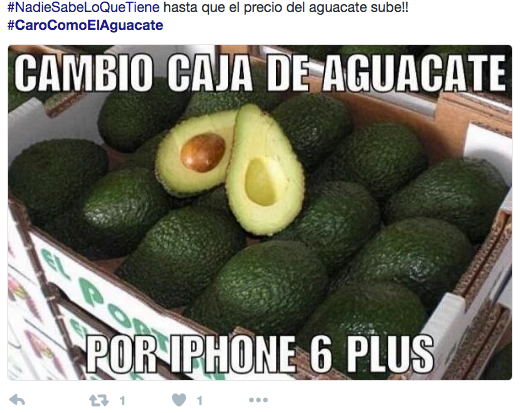 A fair trade: Box of avocados for an iPhone 6