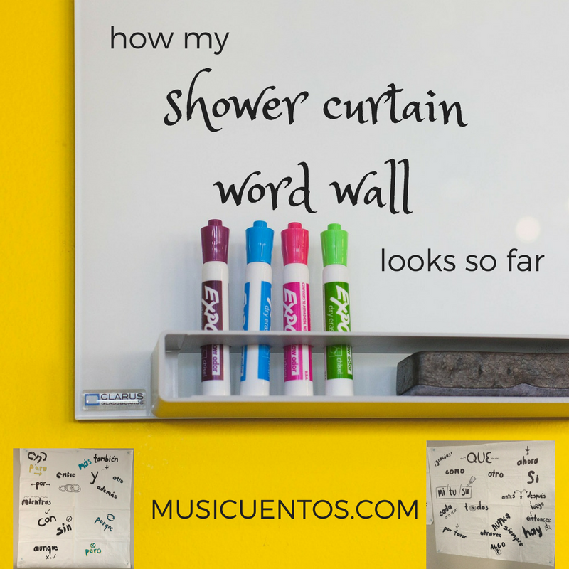 shower curtainword wall